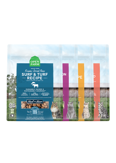 Freeze Dried Raw Variety Pack for Cats