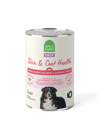 Wild-Caught Pollock & Salmon Skin & Coat Health Pâté for Dogs