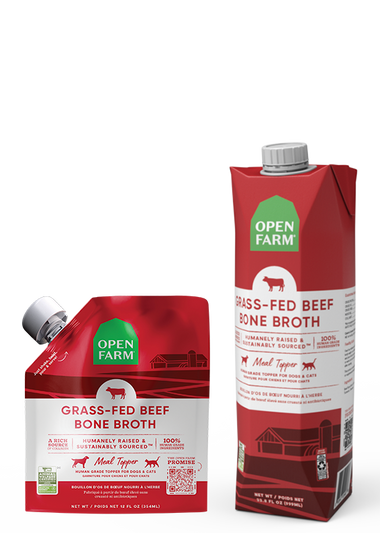 Grass-Fed Beef Bone Broth For Cats