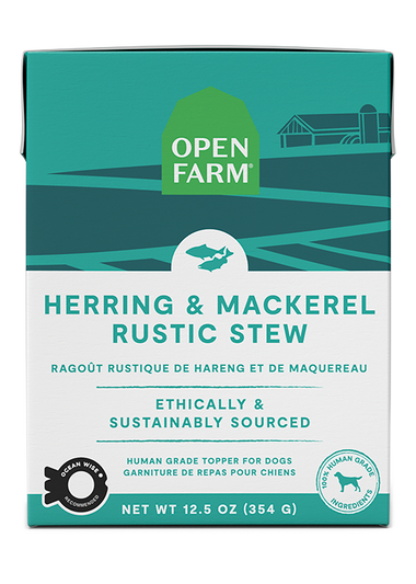 Herring & Mackerel Rustic Stew Wet Dog Food