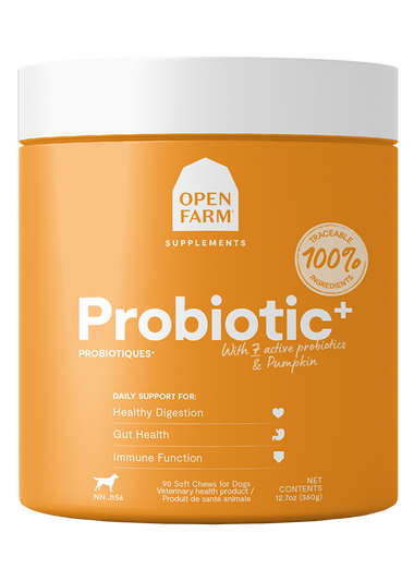Probiotic Food Supplement Chews for Dogs