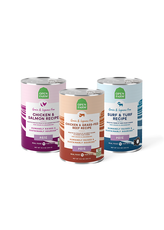 Pâté Variety Pack for Dogs Open Farm – Open Farm Canada