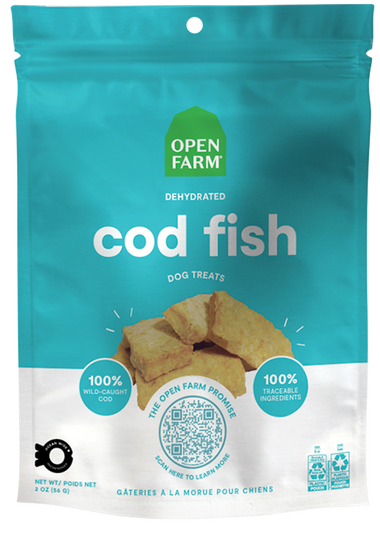Dehydrated Cod Fish Treats