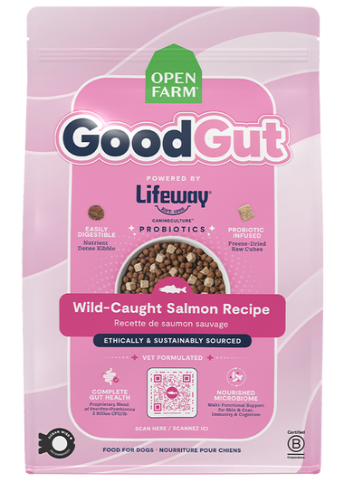 GoodGut Wild Caught Salmon Dog Kibble