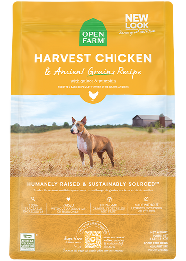 Harvest Chicken & Ancient Grains Dog Kibble