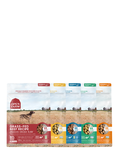 Pack de variétés crues lyophilisées