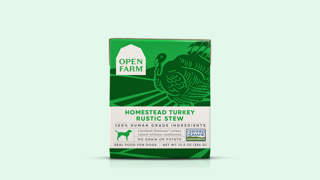 Information on Lot Production of Open Farm Homestead Turkey Rustic Stew