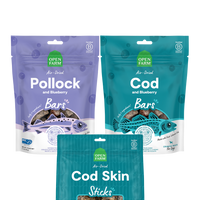 Icelandic Air-Dried Treats Variety Pack for Dogs