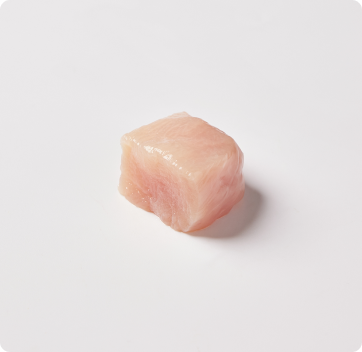 Humanely raised chicken and chicken liver