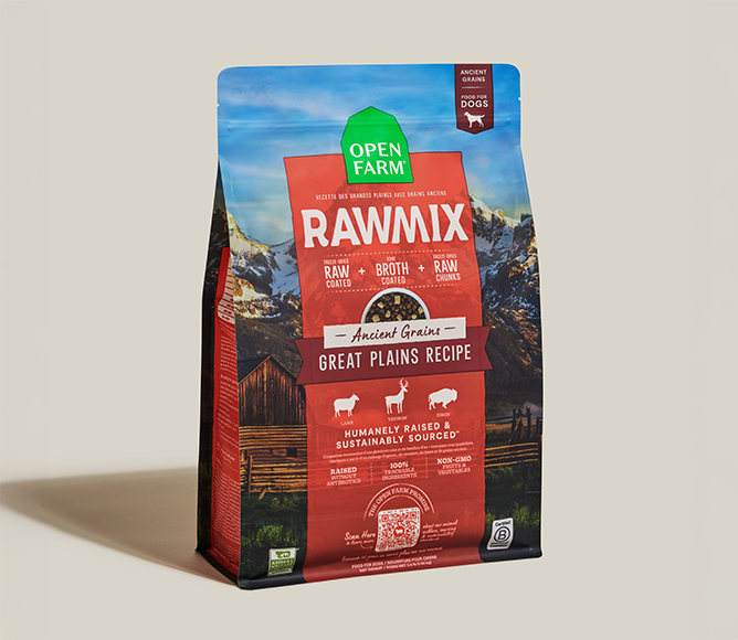 RawMix Great Plains Ancient Grains Dog Kibble
