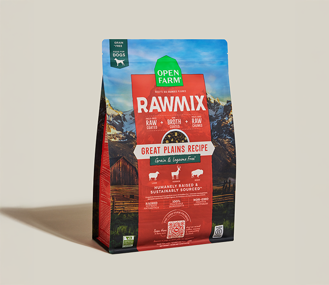 RawMix Great Plains Grain-Free Dog Kibble