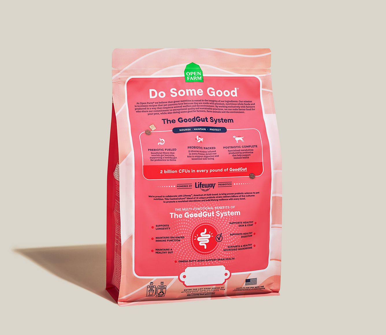 GoodGut Grass-Fed Beef Dog Kibble