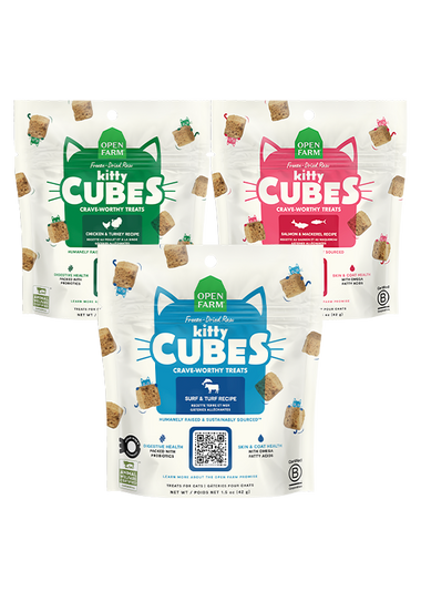 Kitty Cube Treats Variety Pack for Cats