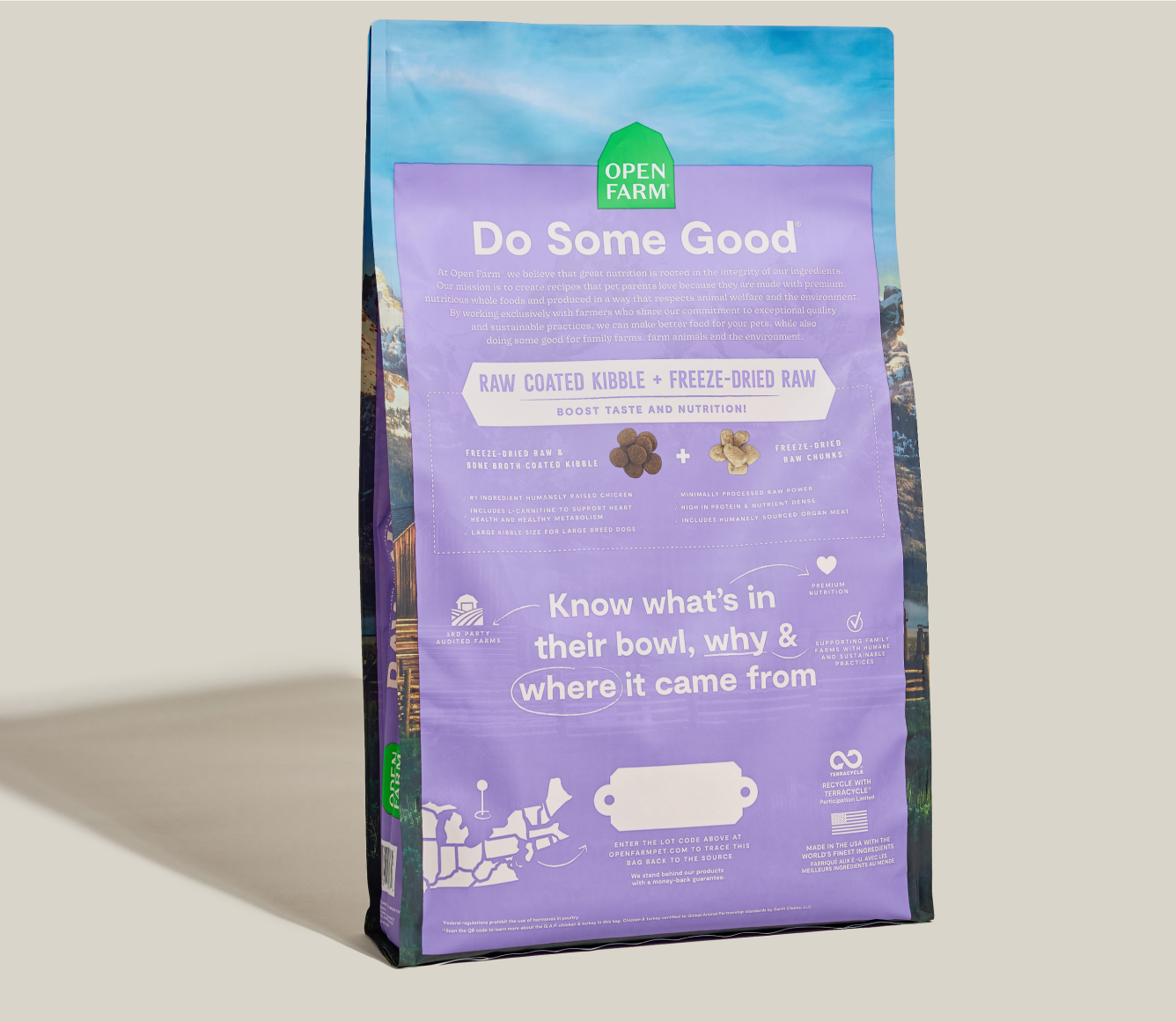 RawMix Large Breed Ancient Grains Dog Kibble