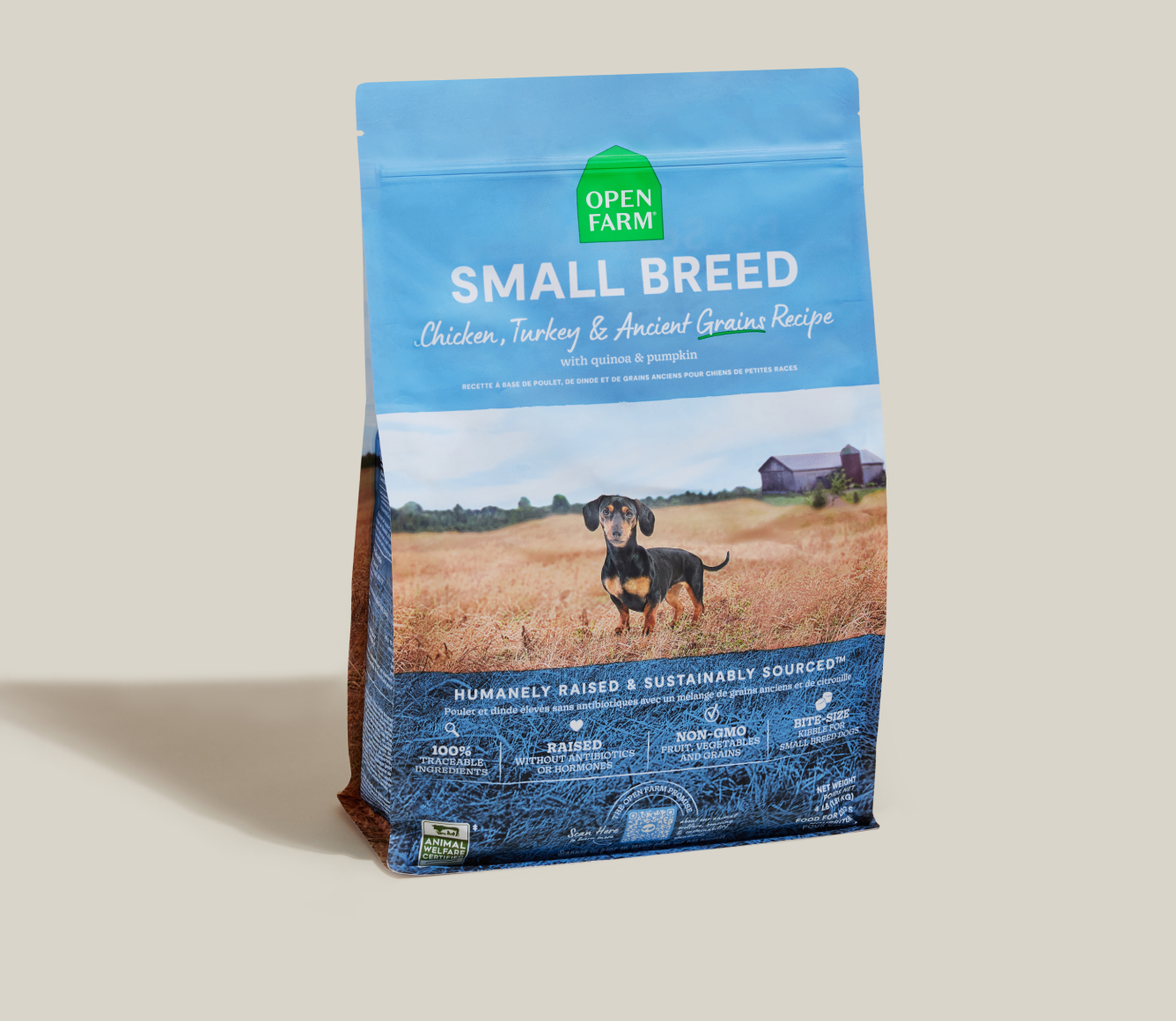 Small Breed Dog Kibble with Ancient Grains | Proudly Canadian Dog Food ...