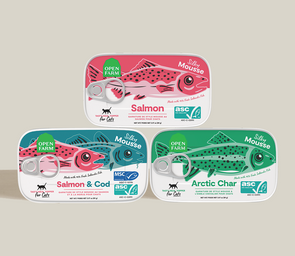 Fish Toppers Variety Pack for Cats