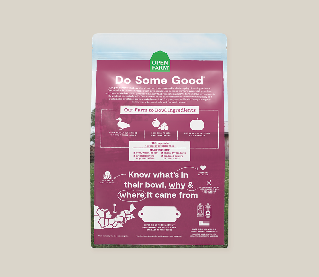 Farmstead Duck Grain-Free Cat Kibble