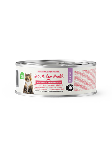Wild-Caught Salmon Skin & Coat Health Pâté for Cats