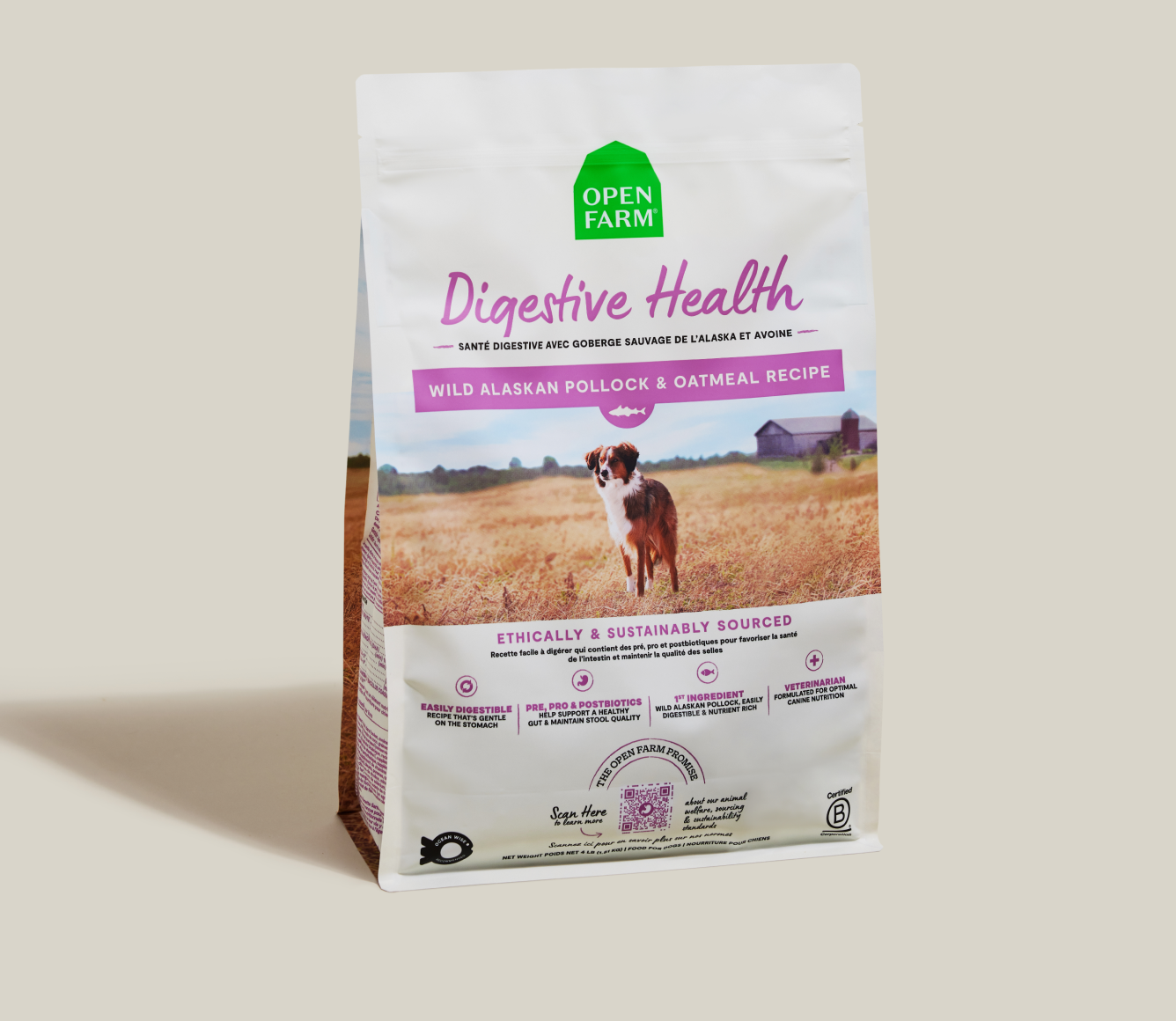 Vet Formulated Dog Kibble for Digestive Health | Proudly Canadian Dog ...