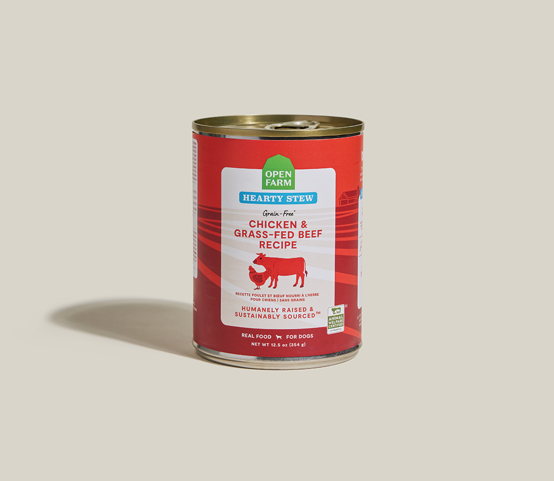 Chicken & Grass-Fed Beef Hearty Stew Wet Dog Food