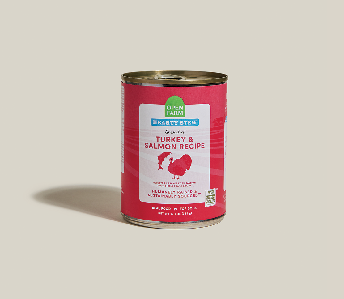 Turkey & Salmon Hearty Stew Wet Dog Food