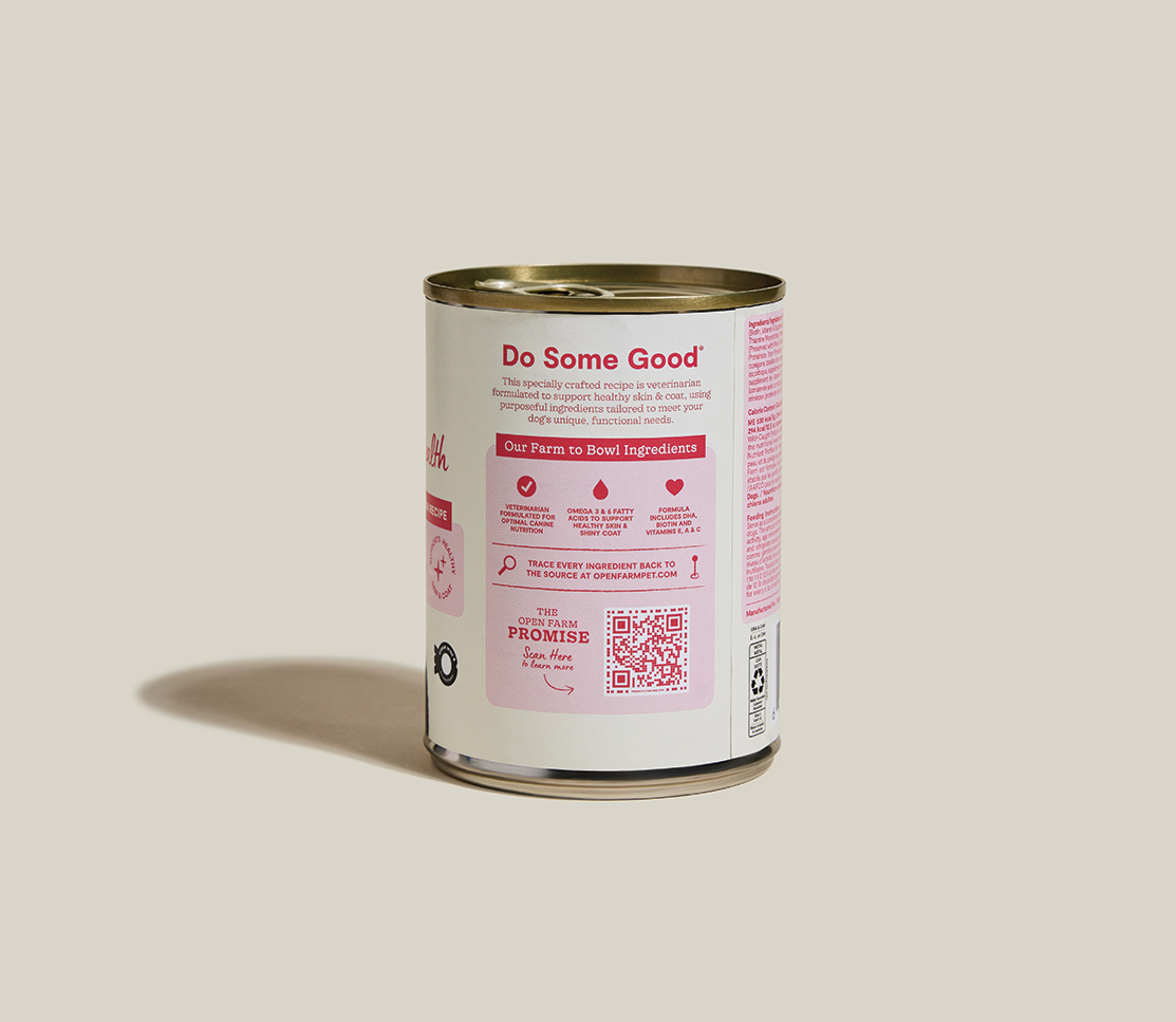 Wild-Caught Pollock & Salmon Skin & Coat Health Pâté for Dogs