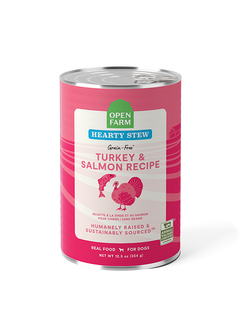 Turkey & Salmon Hearty Stew Wet Dog Food
