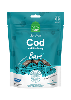 Icelandic Air-Dried Cod & Blueberry Dog Treat Bars