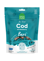 Icelandic Air-Dried Cod & Blueberry Dog Treat Bars