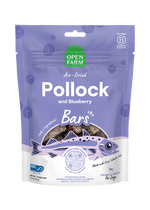 Icelandic Air-Dried Pollock & Blueberry Dog Treat Bars