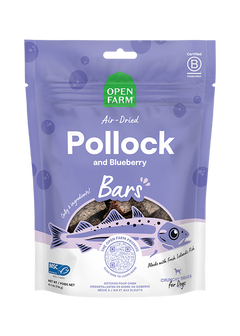 Icelandic Air-Dried Pollock & Blueberry Dog Treat Bars