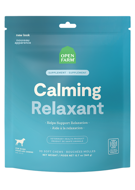 Calming Supplement Chews for Dogs