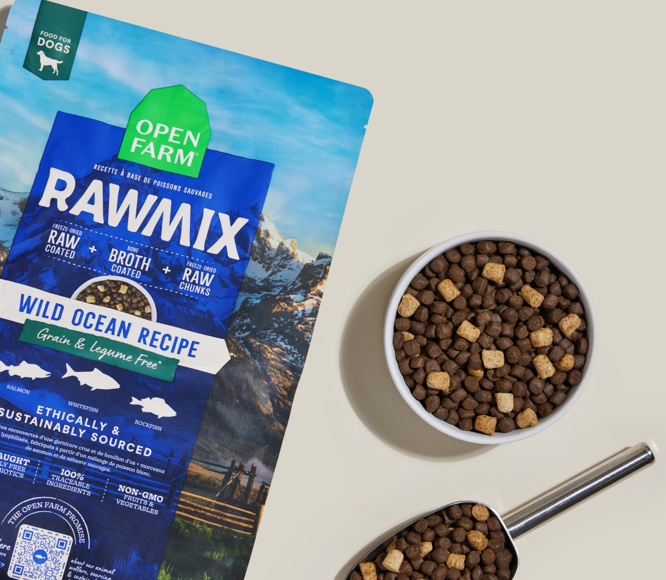 Wild Ocean RawMix Dog Kibble | Proudly Canadian Grain-Free Dog Food ...