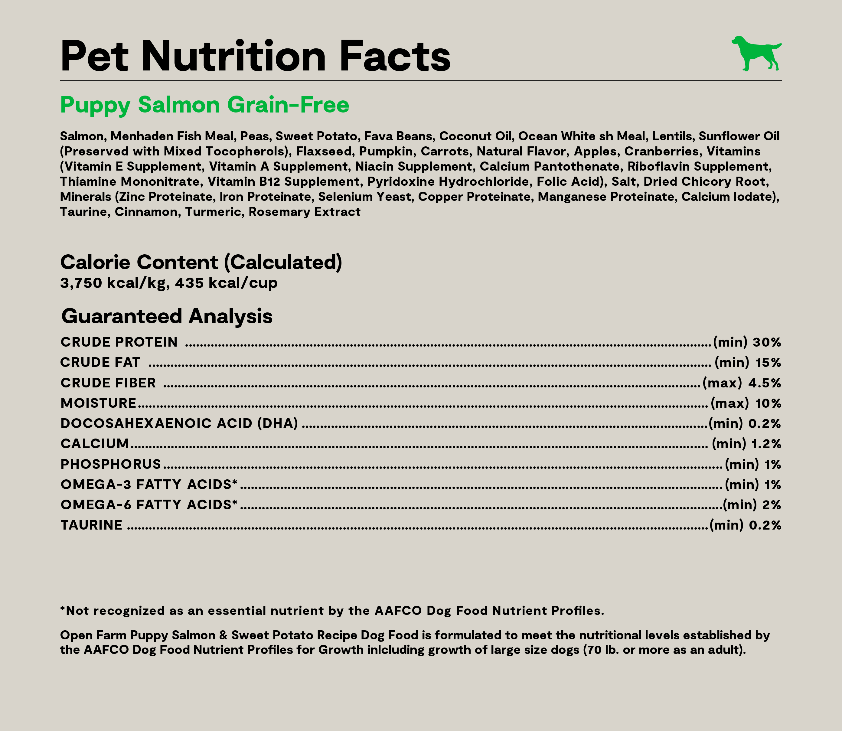 Salmon Grain-Free Puppy Kibble