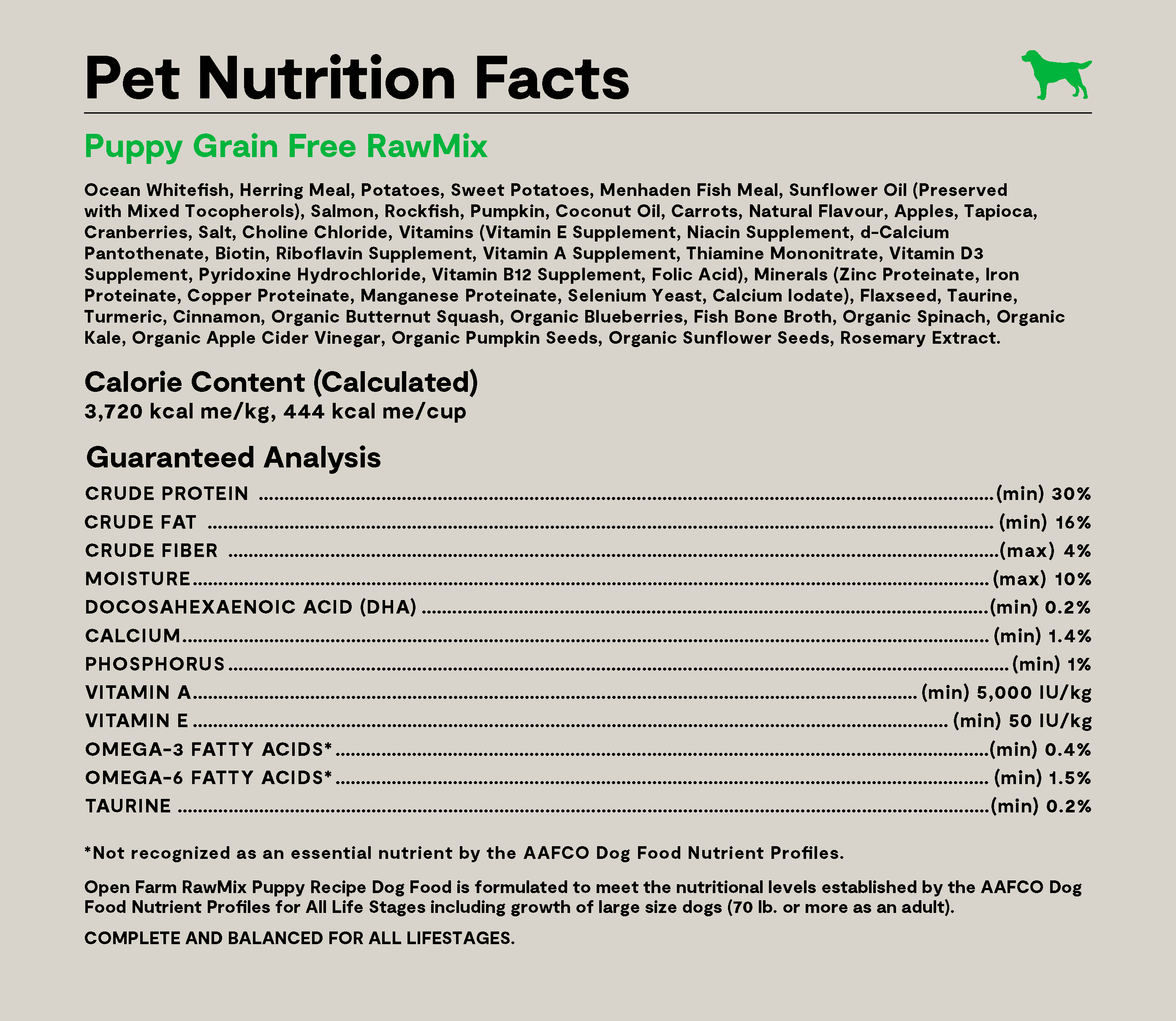 RawMix Grain-Free Puppy Kibble