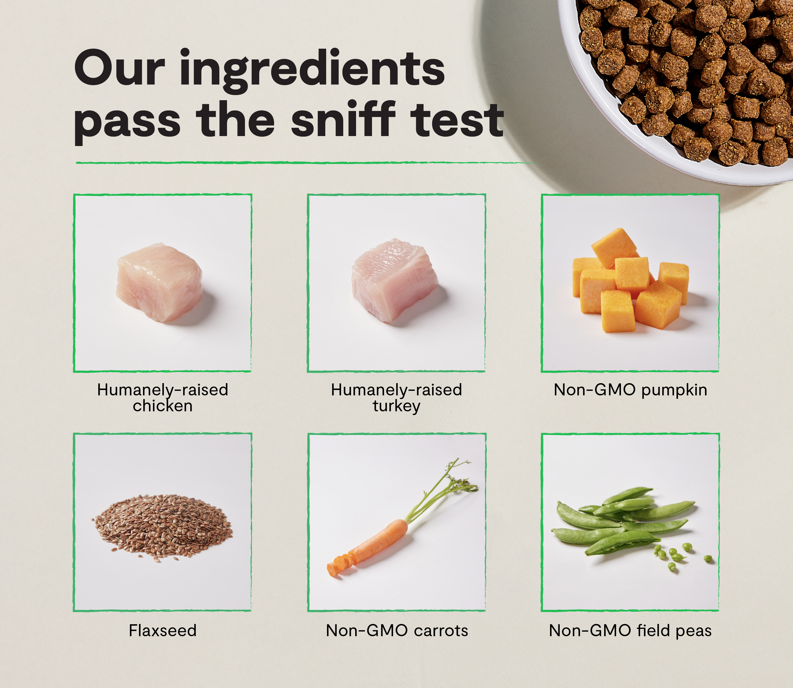 Nourriture sèche pour chien senior sans grains