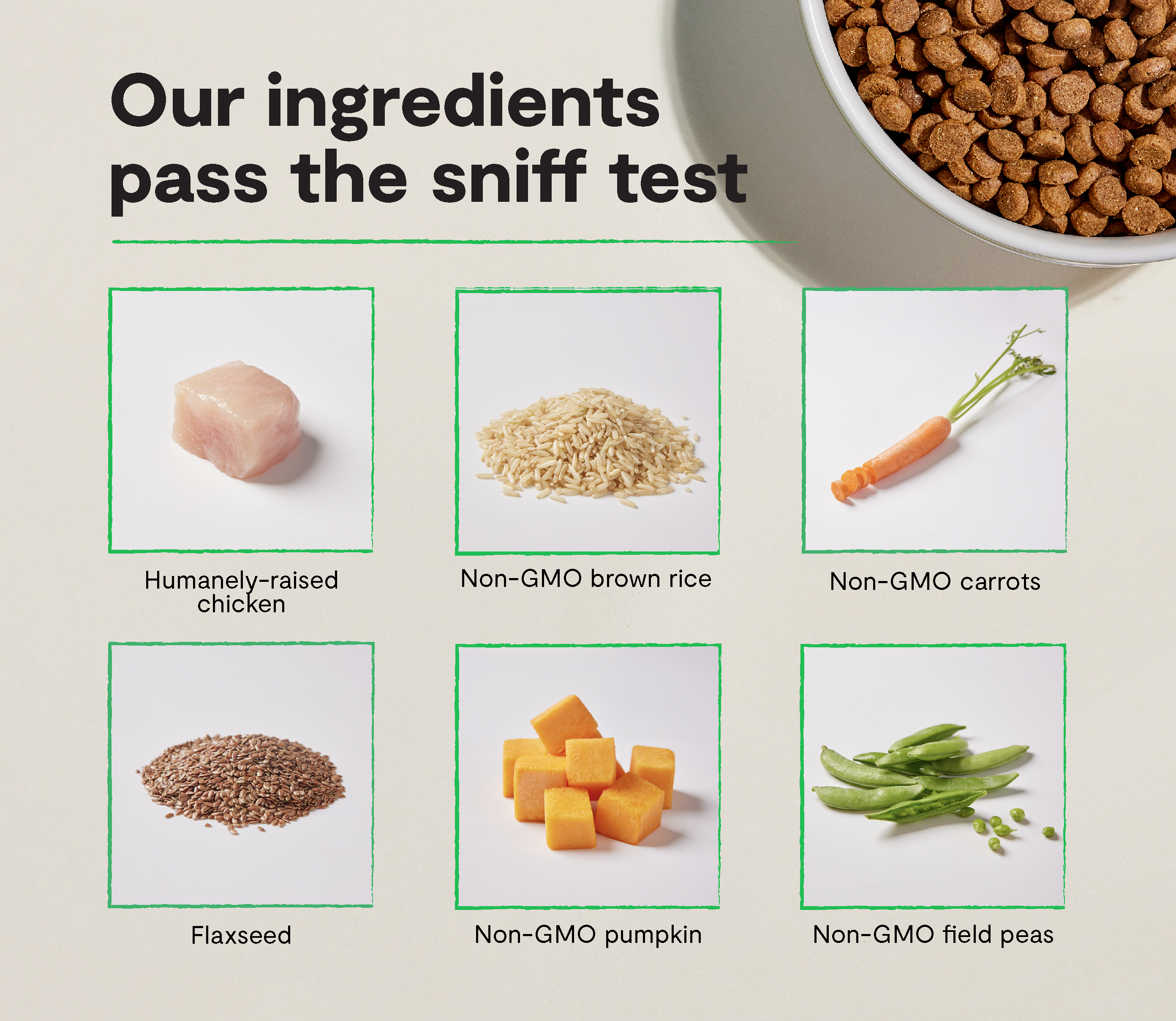 Goodbowl™ Harvest Chicken & Brown Rice Dog Kibble