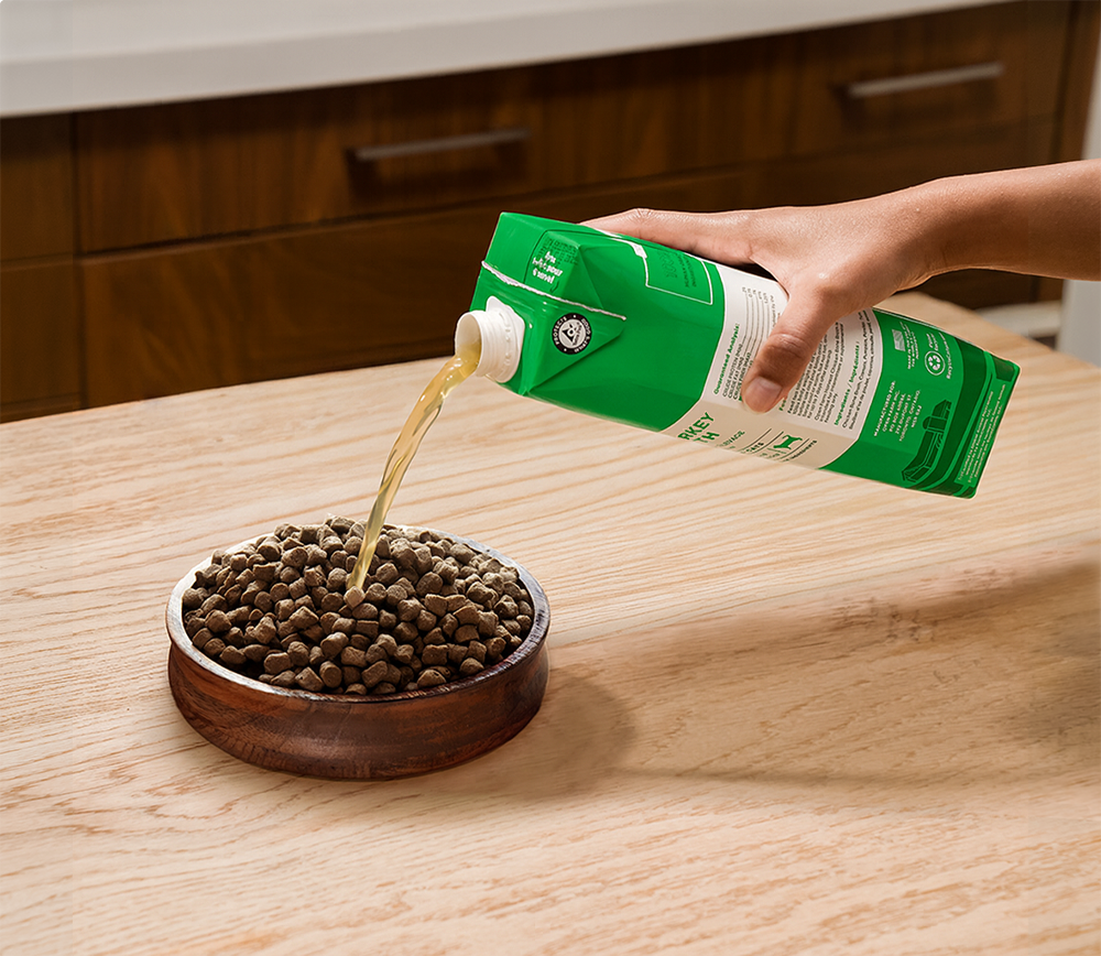 Bouillon d'os de dinde Homestead pour chiens