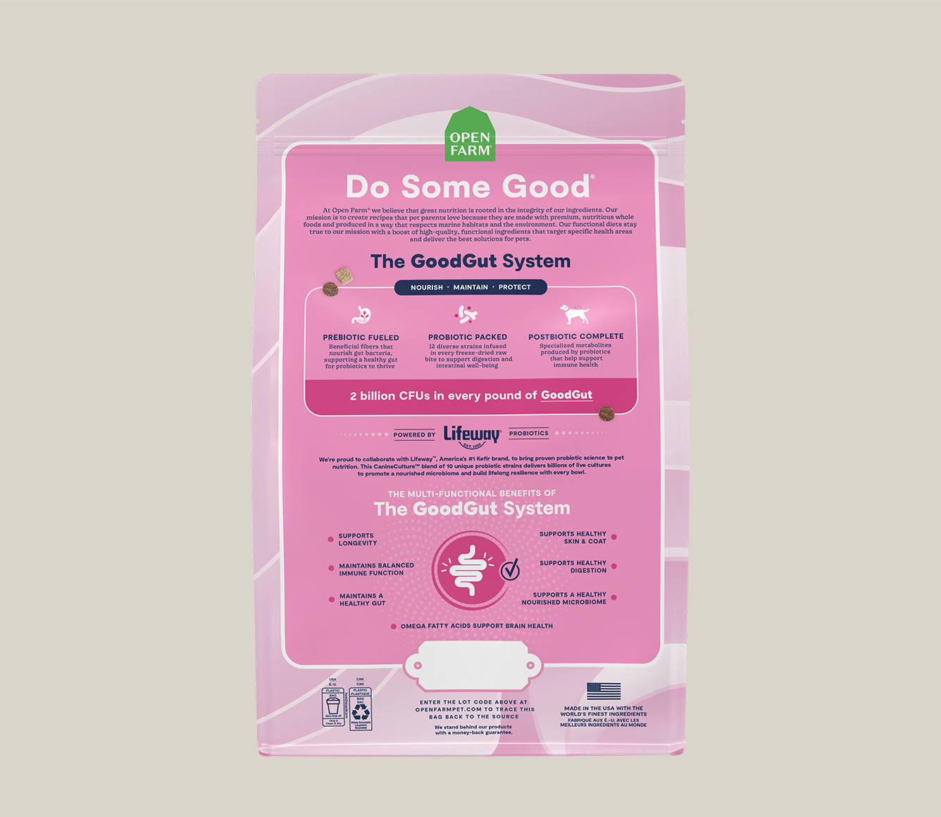 GoodGut Wild Caught Salmon Dog Kibble