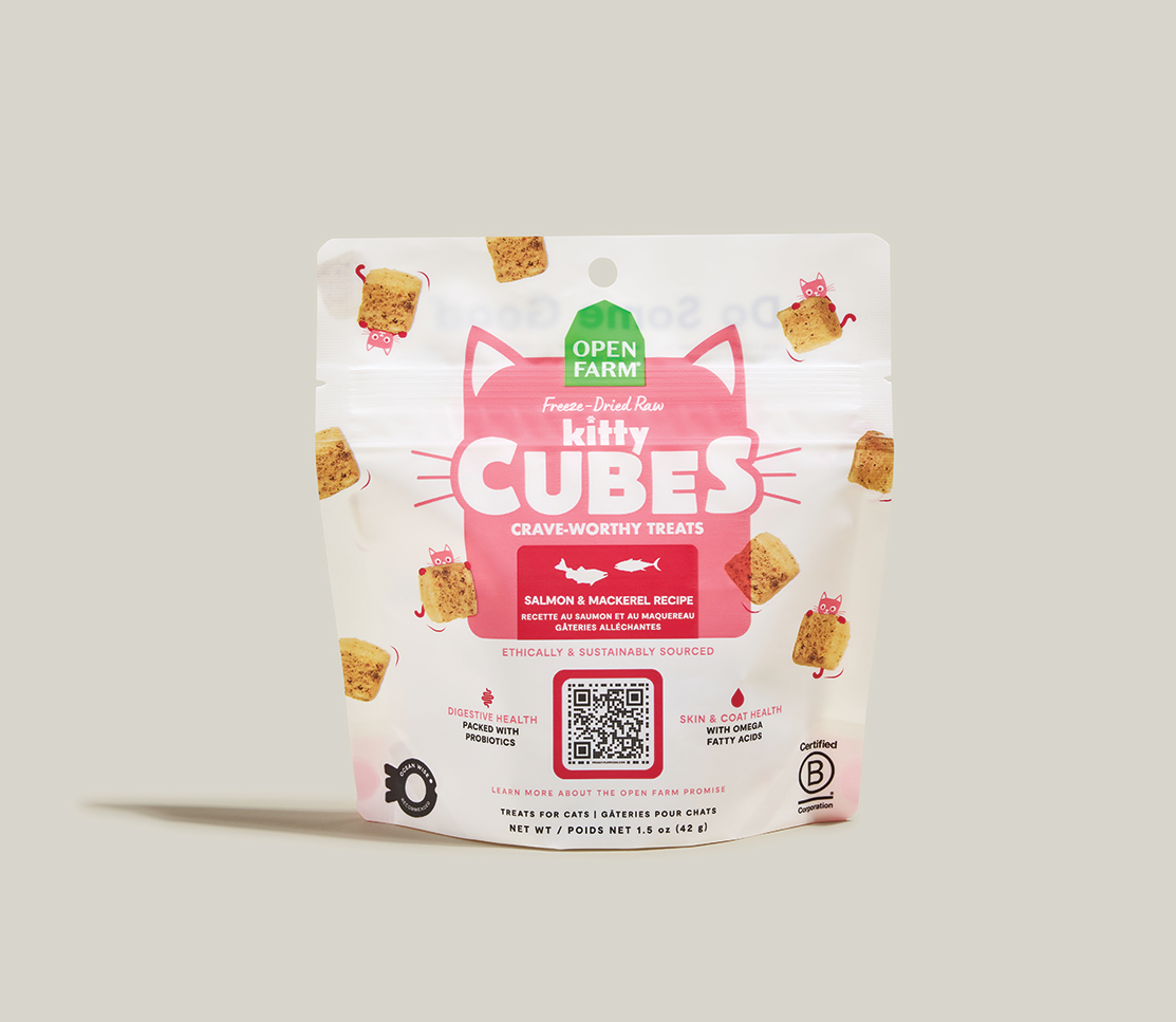 Salmon & Mackerel Kitty Cube Treats