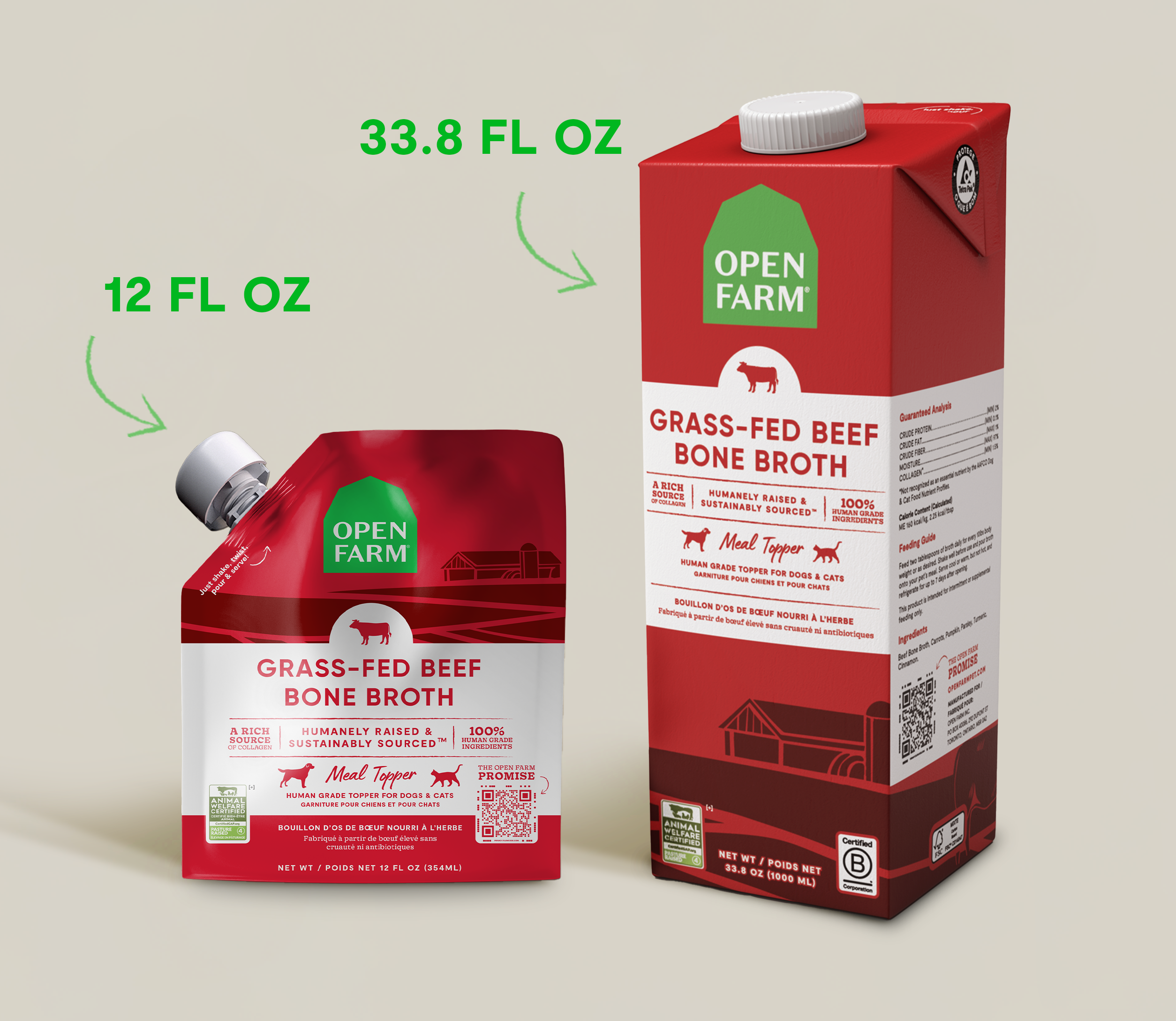 Grass-Fed Beef Bone Broth For Cats