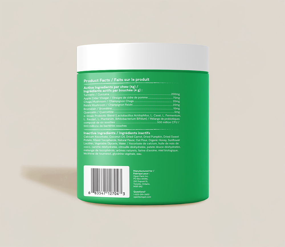 Immune Health Supplement Chews for Dogs