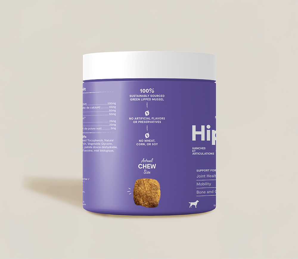 Hip & Joint Health Supplement Chews for Dogs