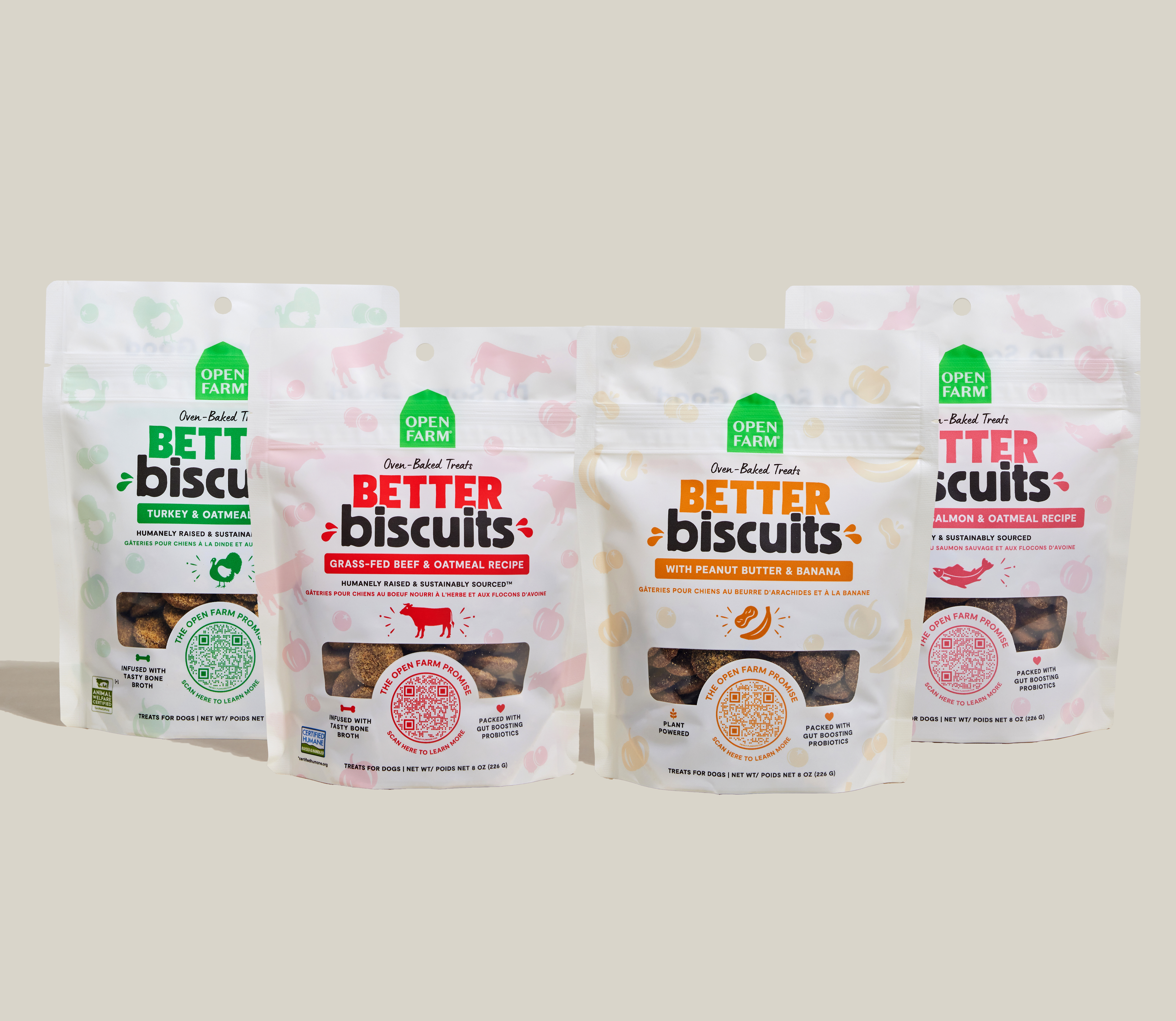 Better Biscuit Treats Variety Pack for Dogs