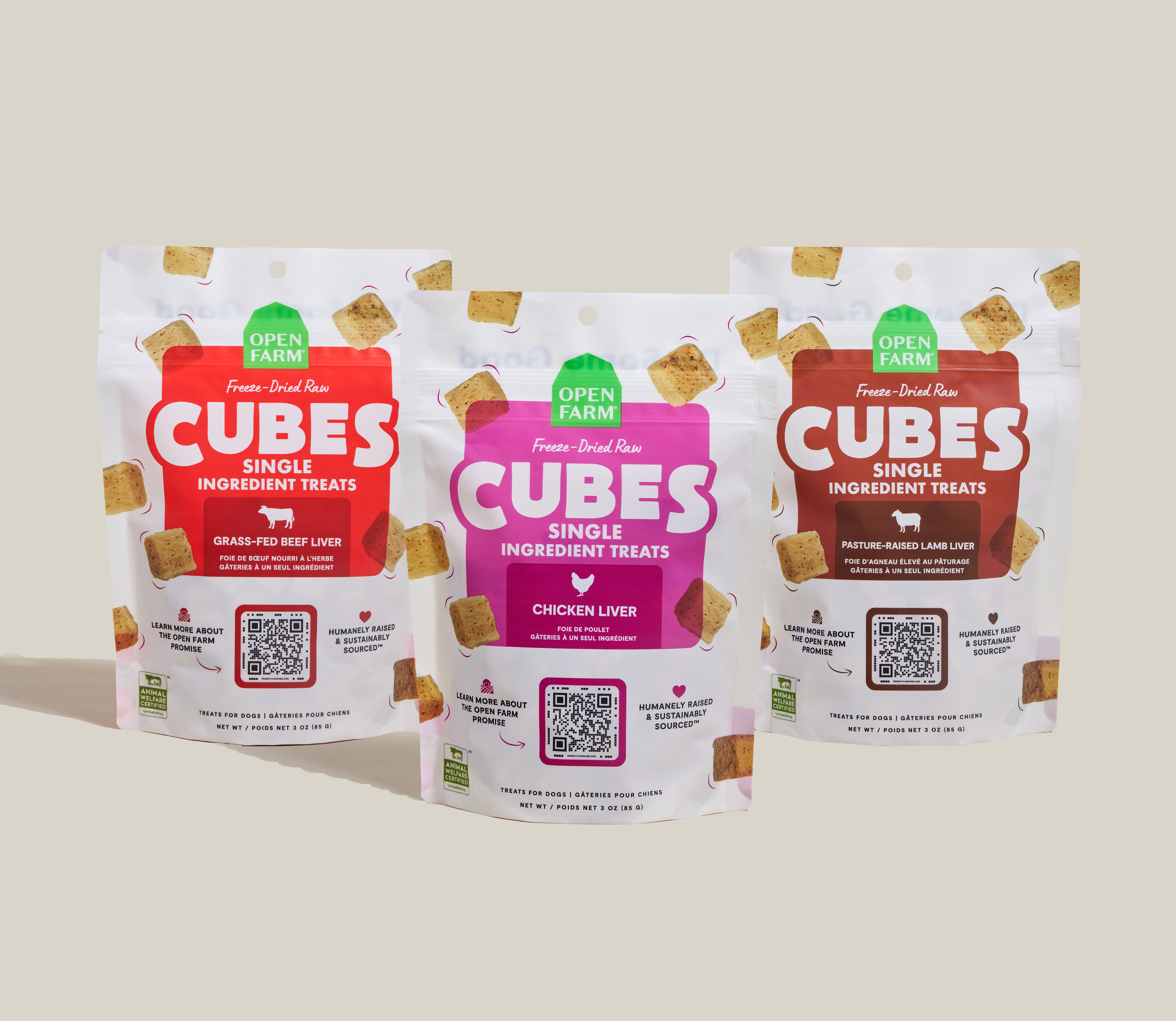 Freeze Dried Raw Treats Variety Pack for Dogs