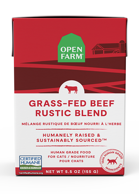 Grass-Fed Beef Rustic Blend Wet Cat Food