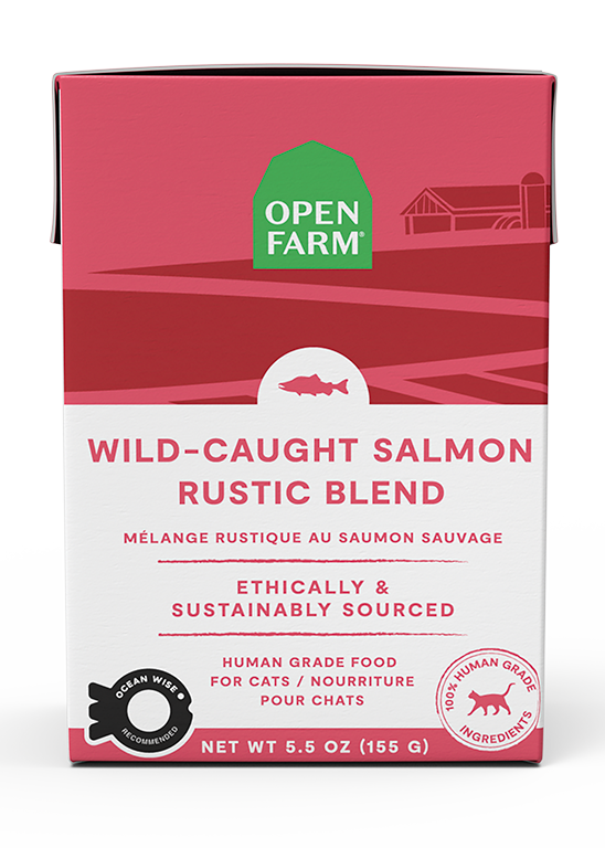 Wild-Caught Salmon Rustic Blend Wet Cat Food