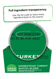 Homestead Turkey Rustic Blend Wet Cat Food