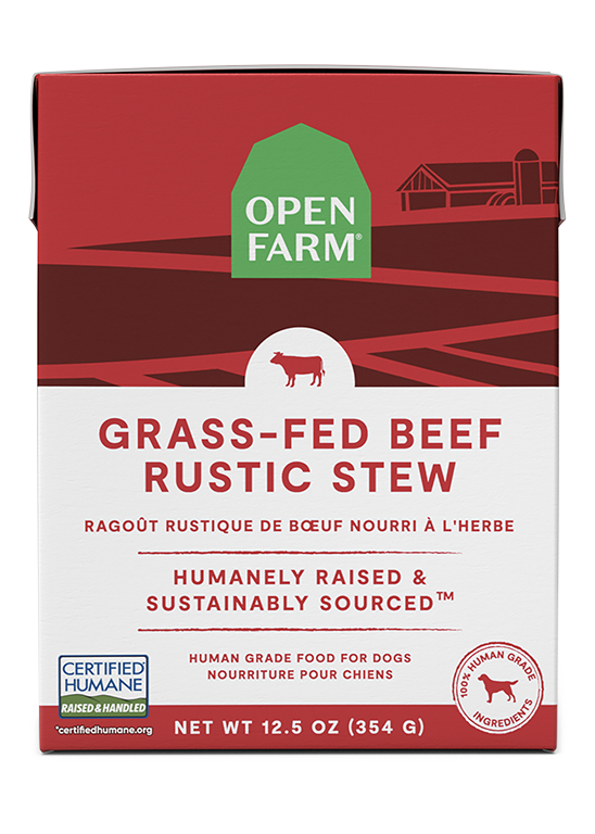 Grass-Fed Beef Rustic Stew Wet Dog Food