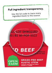 Grass-Fed Beef Rustic Stew Wet Dog Food